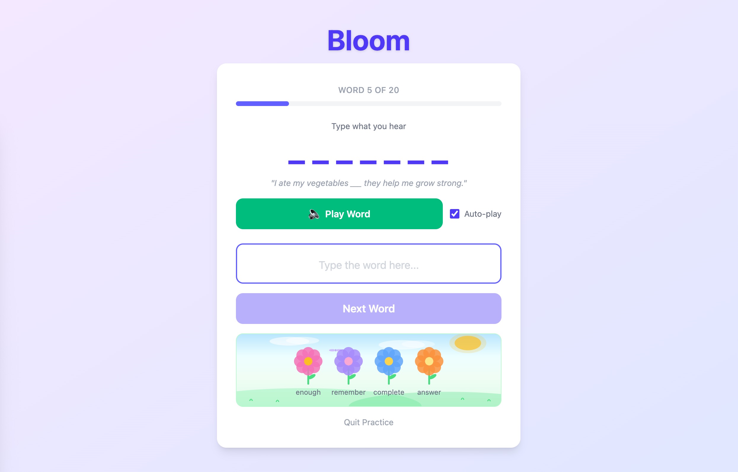 Bloom desktop