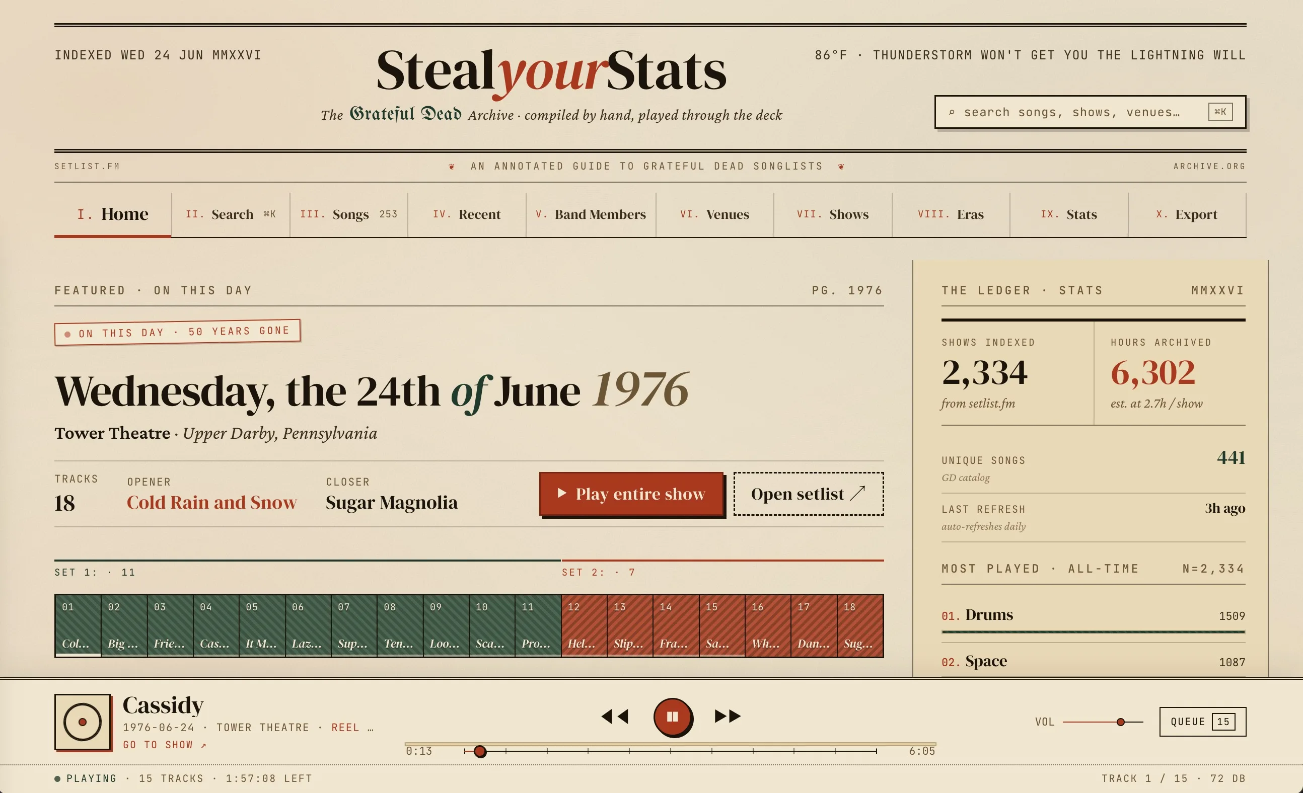 Steal Your Stats desktop